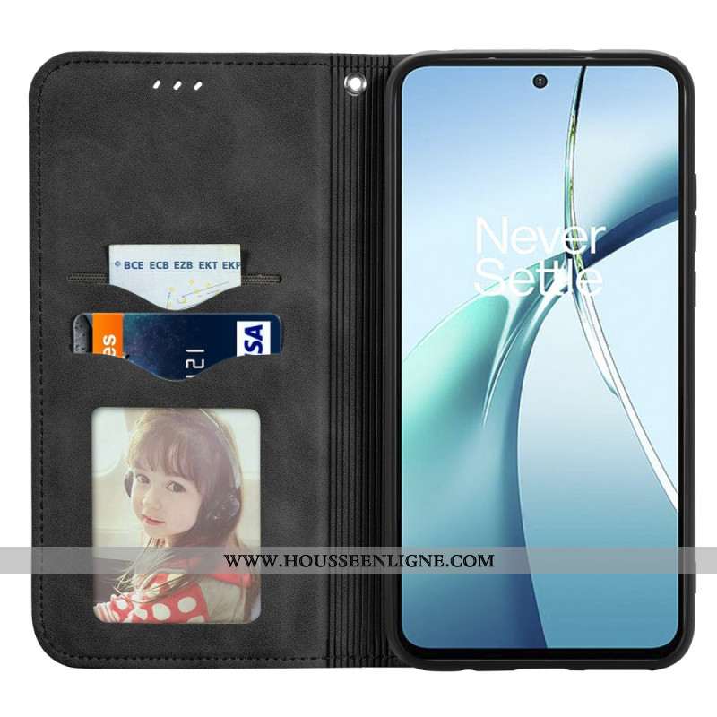Flip Cover Samsung Galaxy S25 Edge Porte-Cartes et Fermeture Magnétique