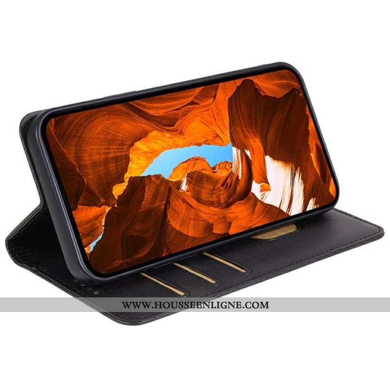 Flip Cover Samsung Galaxy S25 Edge Simili Cuir