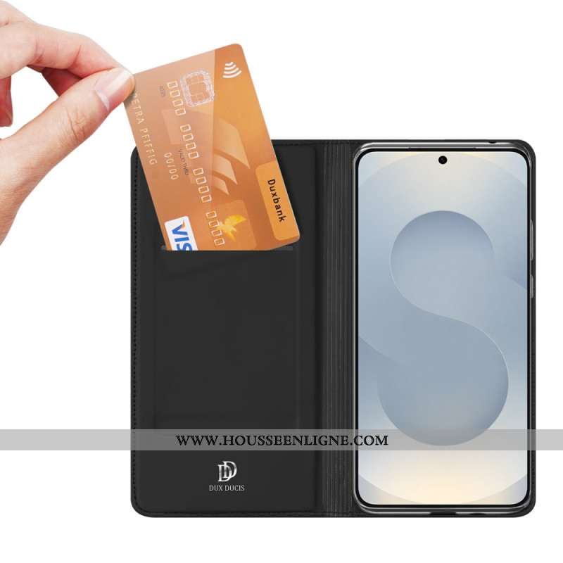 Flip Cover Samsung Galaxy S25 Edge Skin Pro Series DUX DUCIS