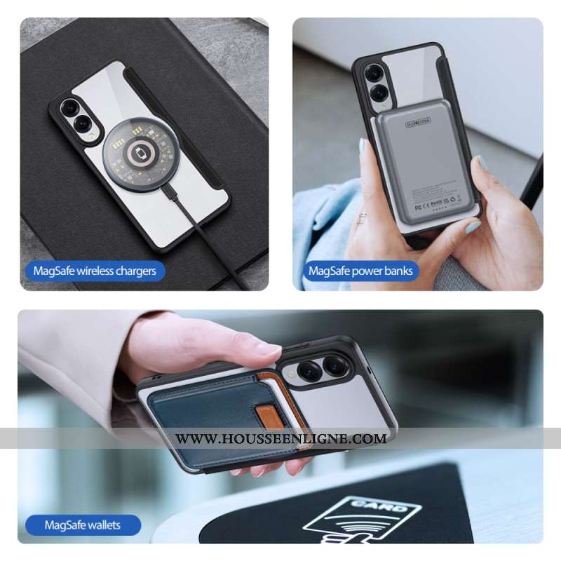 Flip Cover Samsung Galaxy S25 Edge Skin X Pro Series DUX DUCIS