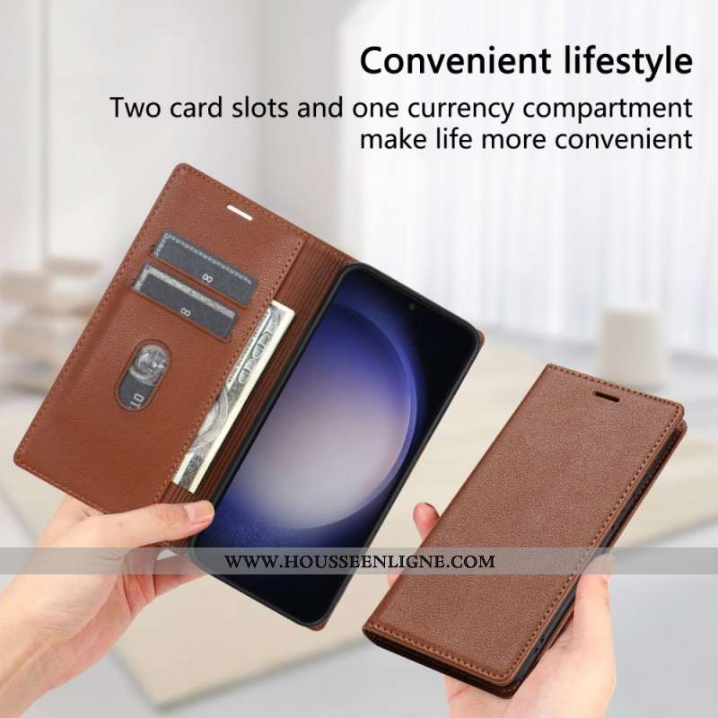 Flip Cover Samsung Galaxy S25 Edge Style Classique