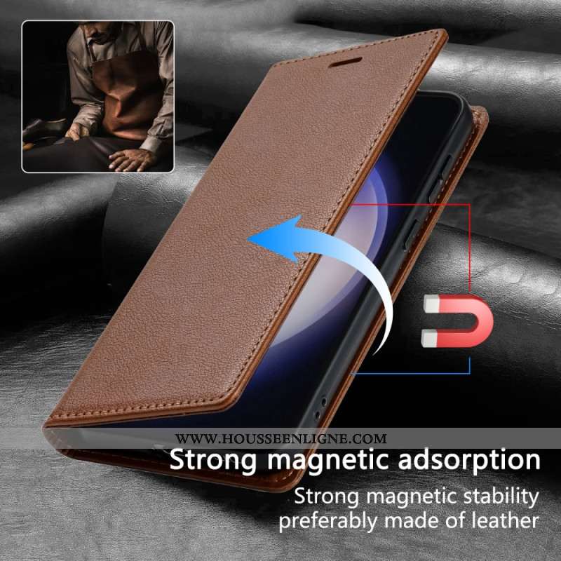 Flip Cover Samsung Galaxy S25 Edge Style Classique