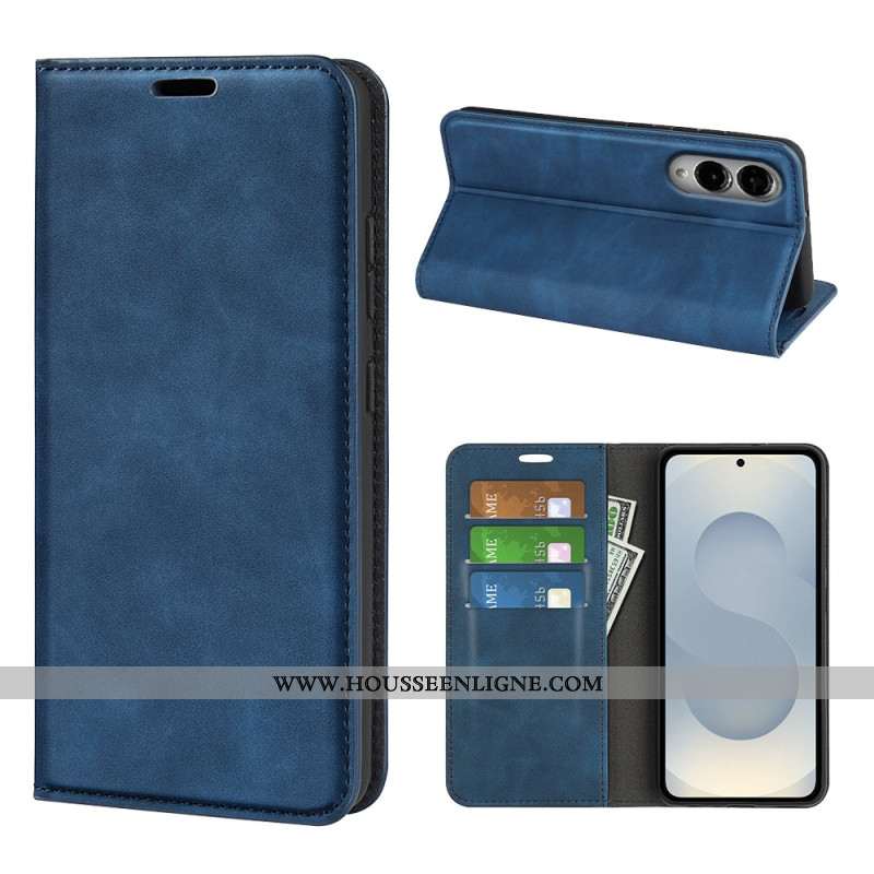 Flip Cover Samsung Galaxy S25 Edge Style Cuir