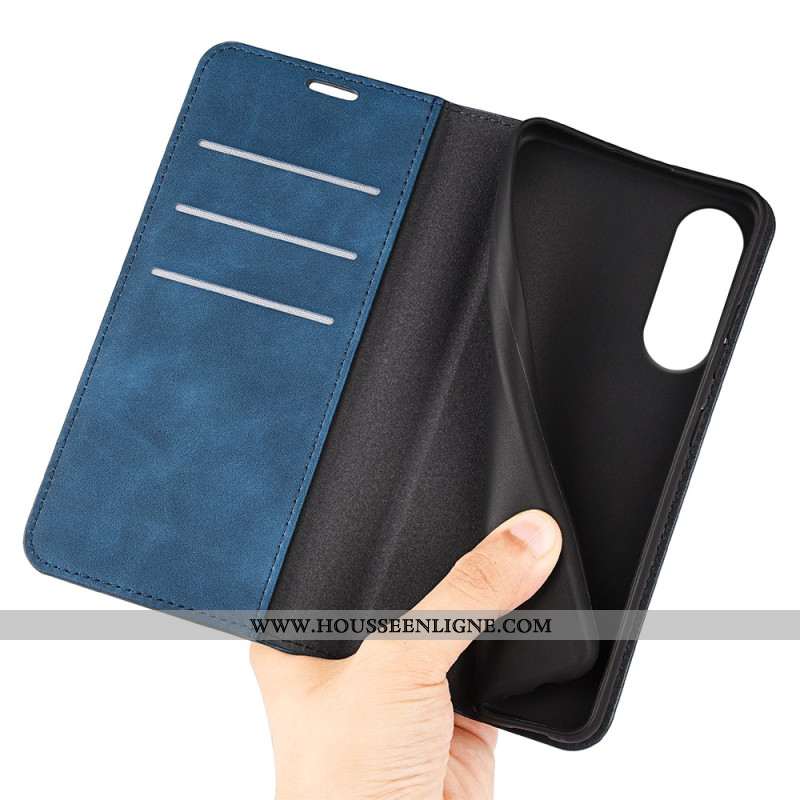 Flip Cover Samsung Galaxy S25 Edge Style Cuir