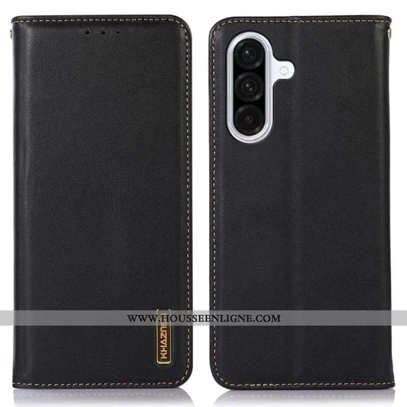 Flip Cover Samsung Galaxy S25 FE Cuir KHAZNEH