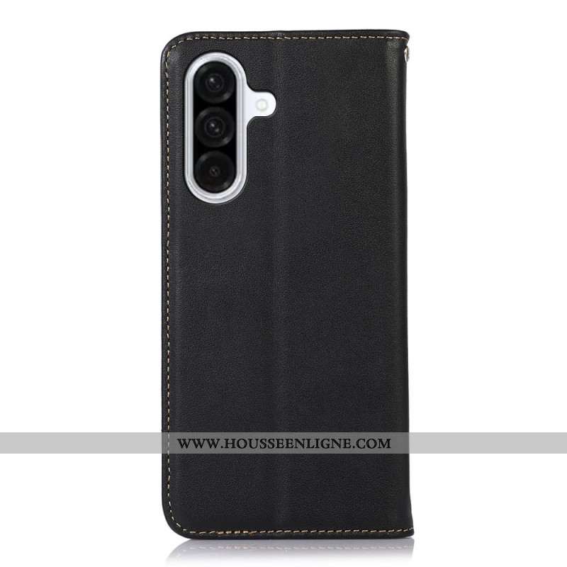 Flip Cover Samsung Galaxy S25 FE Cuir KHAZNEH