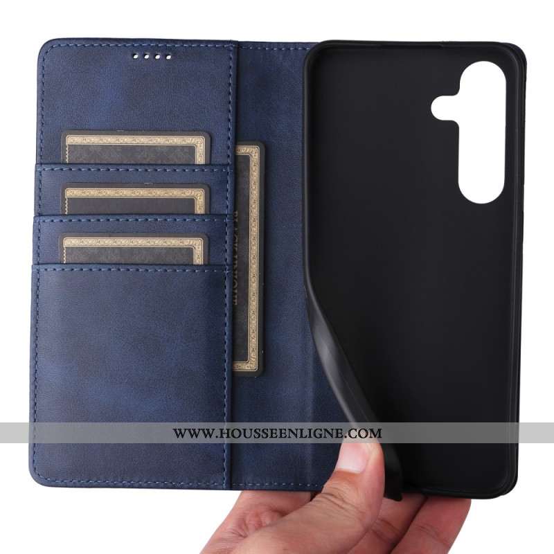 Flip Cover Samsung Galaxy S25 FE Effet Cuir