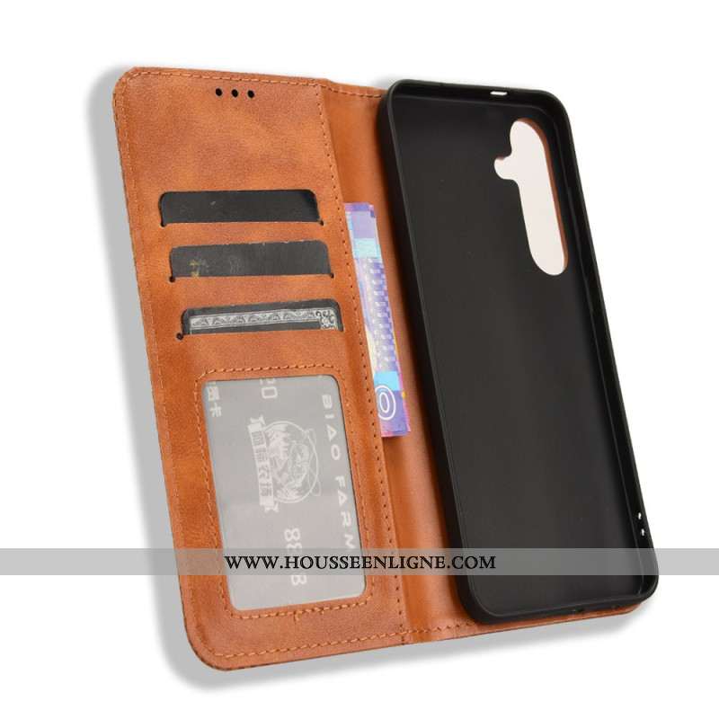 Flip Cover Samsung Galaxy S25 FE Frise Vintage