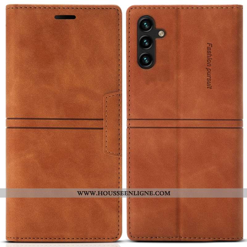 Flip Cover Samsung Galaxy S25 Plus 5G Fermoir Magnétique