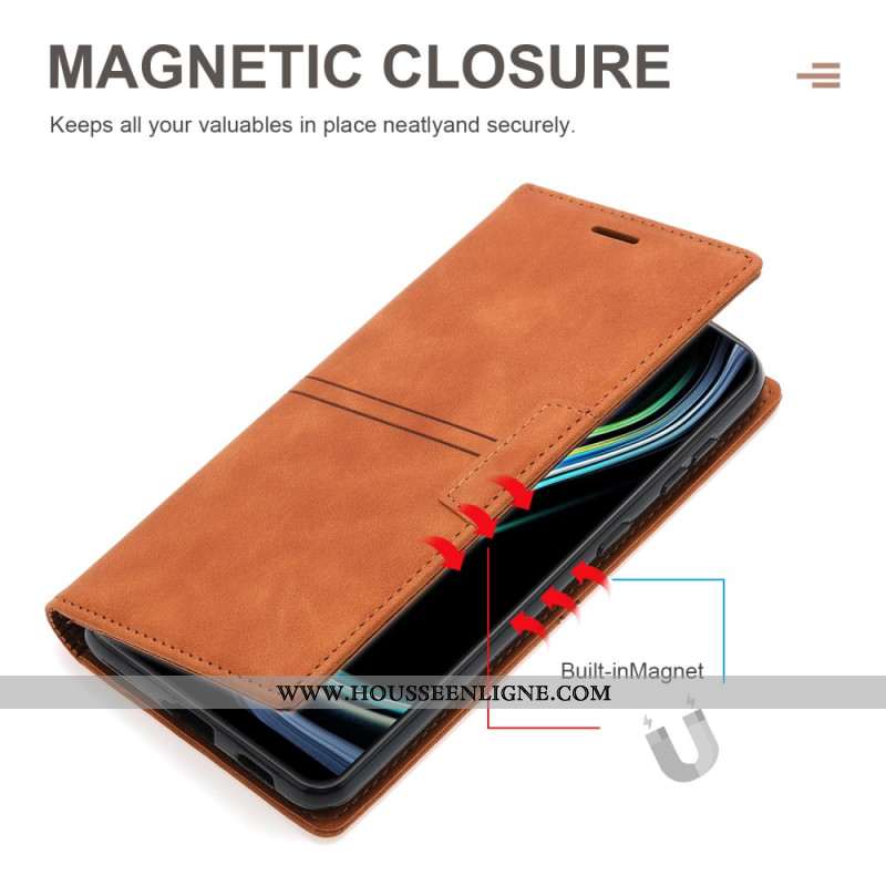Flip Cover Samsung Galaxy S25 Plus 5G Fermoir Magnétique