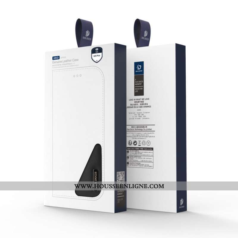 Flip Cover Samsung Galaxy S25 Plus 5G Hivo Series DUX DUCIS