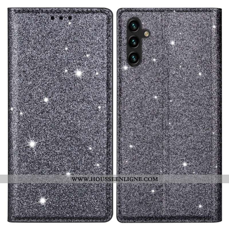 Flip Cover Samsung Galaxy S25 Plus 5G Paillettes