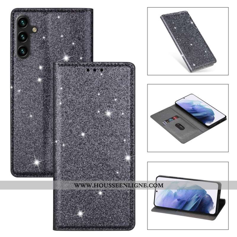 Flip Cover Samsung Galaxy S25 Plus 5G Paillettes
