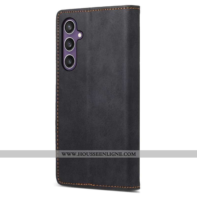 Flip Cover Samsung Galaxy S25 Plus 5G Portefeuille RFID