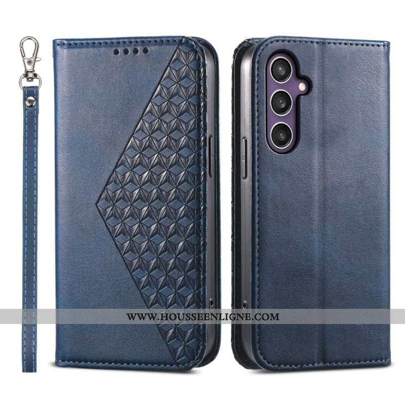 Flip Cover Samsung Galaxy S25 Plus 5G Texture Veau