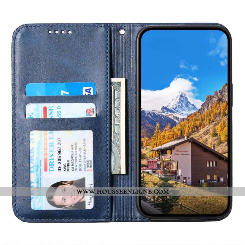 Flip Cover Samsung Galaxy S25 Plus 5G Texture Veau