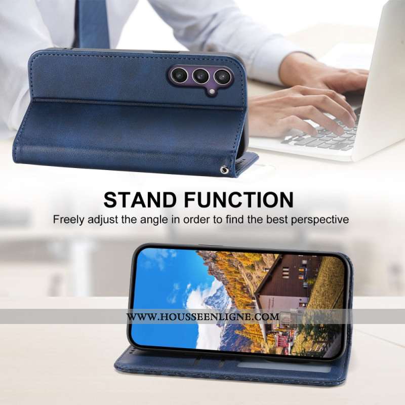 Flip Cover Samsung Galaxy S25 Plus 5G Texture Veau