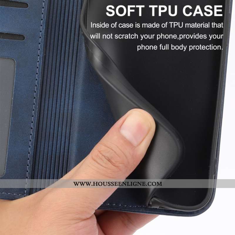 Flip Cover Samsung Galaxy S25 Plus 5G Texture Veau