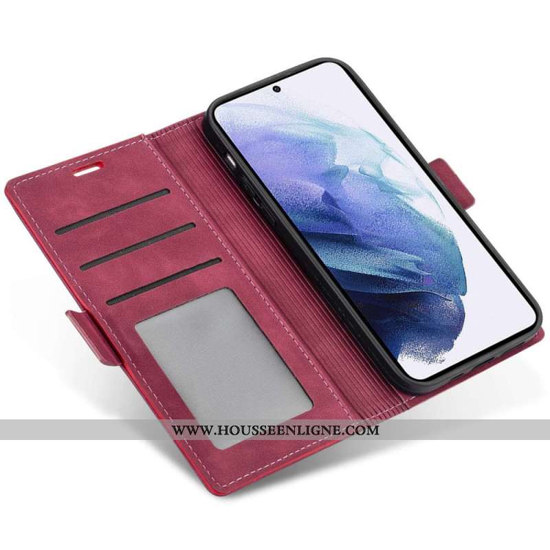 Flip Cover Samsung Galaxy S25 Ultra 5G Cuir Polyuréthane