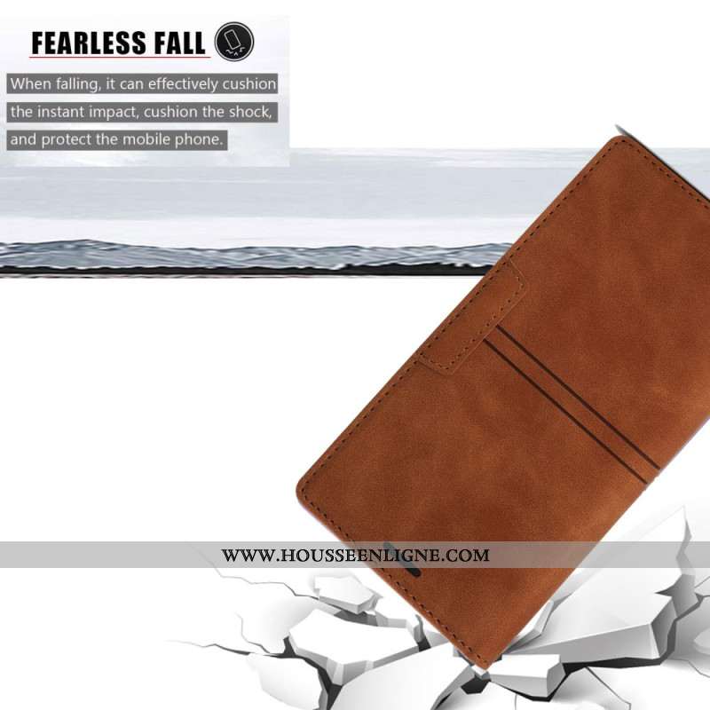 Flip Cover Samsung Galaxy S25 Ultra 5G Double Lignes