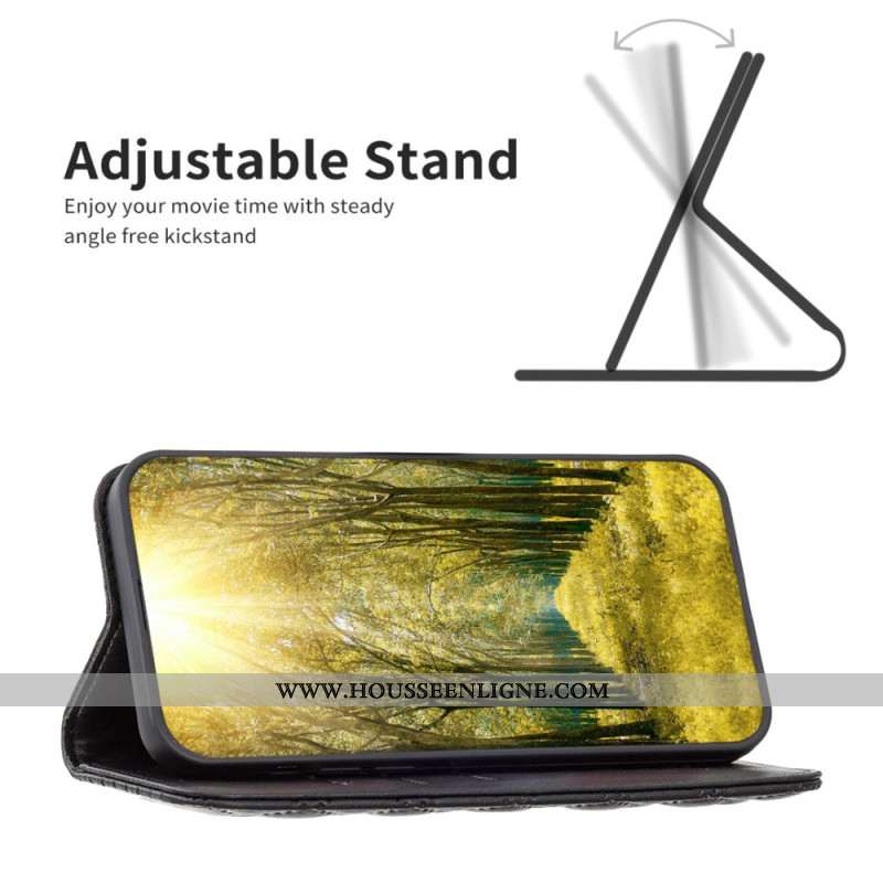 Flip Cover Samsung Galaxy S25 Ultra 5G Matelassée BINFEN COLOR