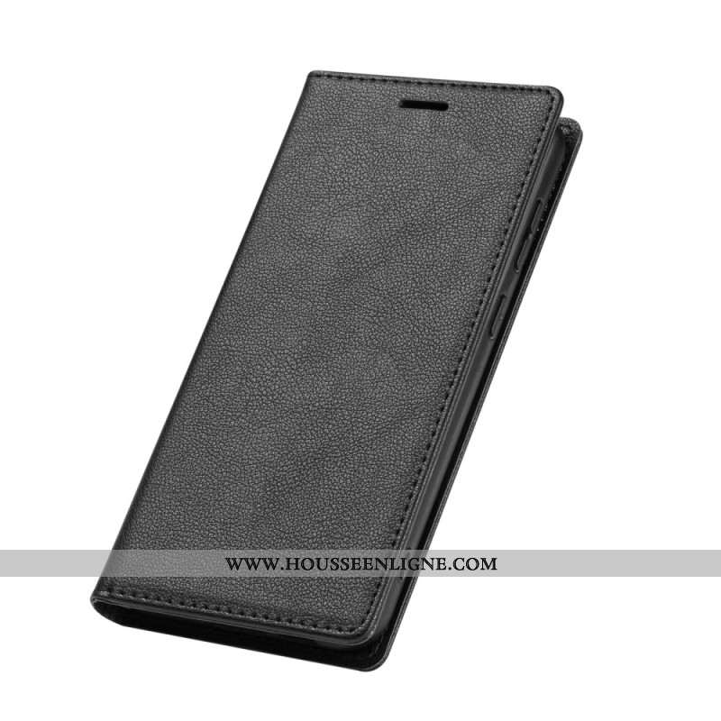 Flip Cover Samsung Galaxy S26 Effet Cuir Fermeture Magnétique