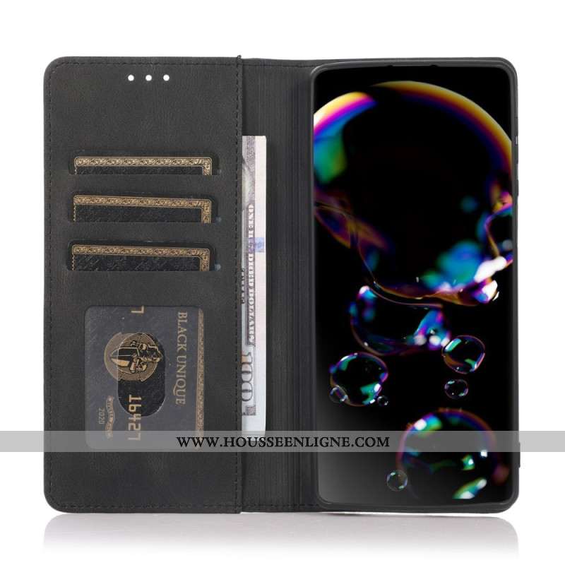 Flip Cover Samsung Galaxy S26 Effet Daim