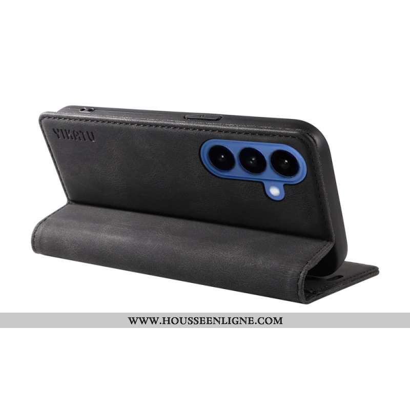 Flip Cover Samsung Galaxy S26 Effet Daim YIKATU