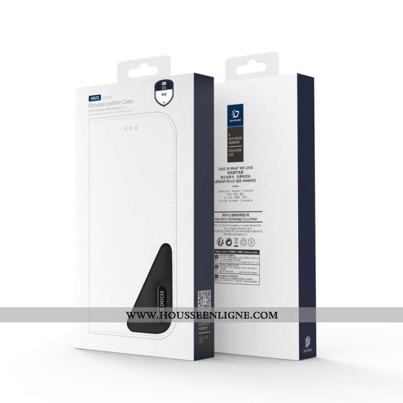 Flip Cover Samsung Galaxy S26 Hivo Series DUX DUCIS