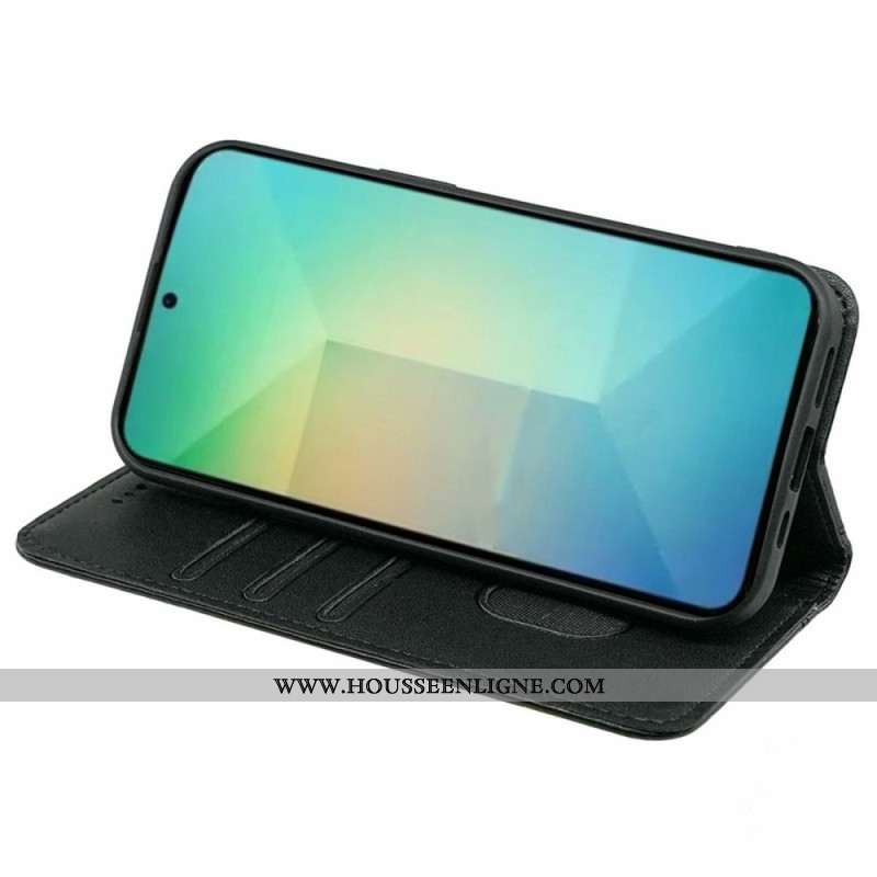 Flip Cover Samsung Galaxy S26 Liseré à Lanière