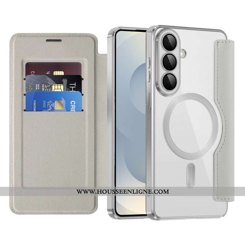 Flip Cover Samsung Galaxy S26 Magnétique avec Porte-Cartes et Protection RFID