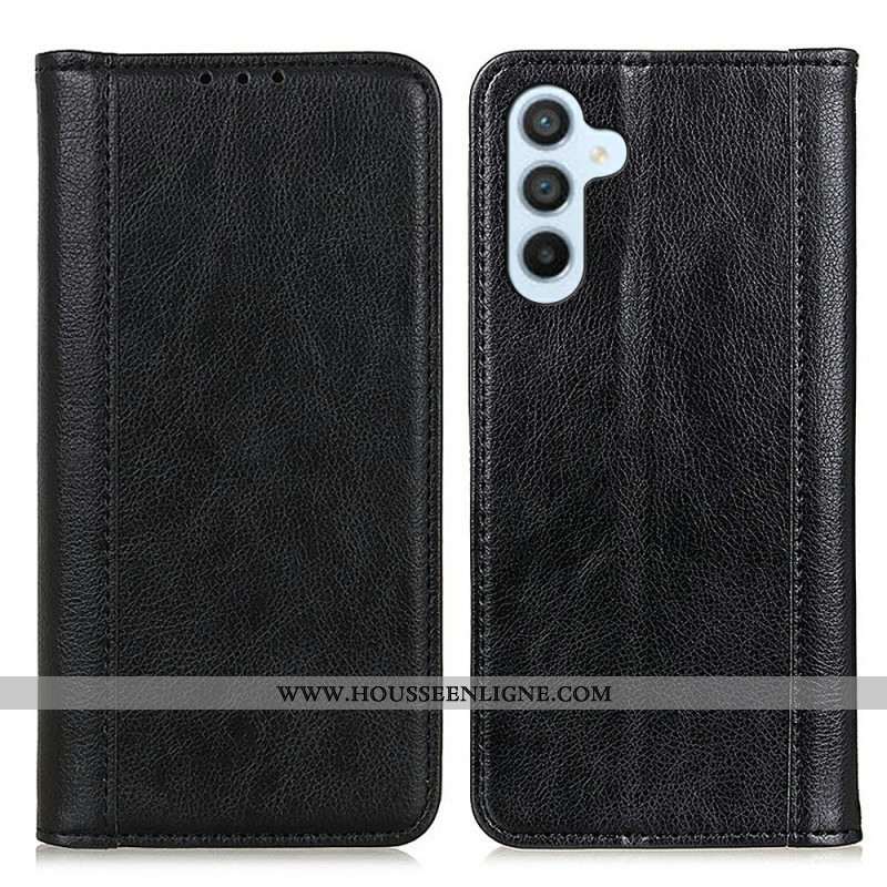 Flip Cover Samsung Galaxy S26 Plus Cuir Fendu
