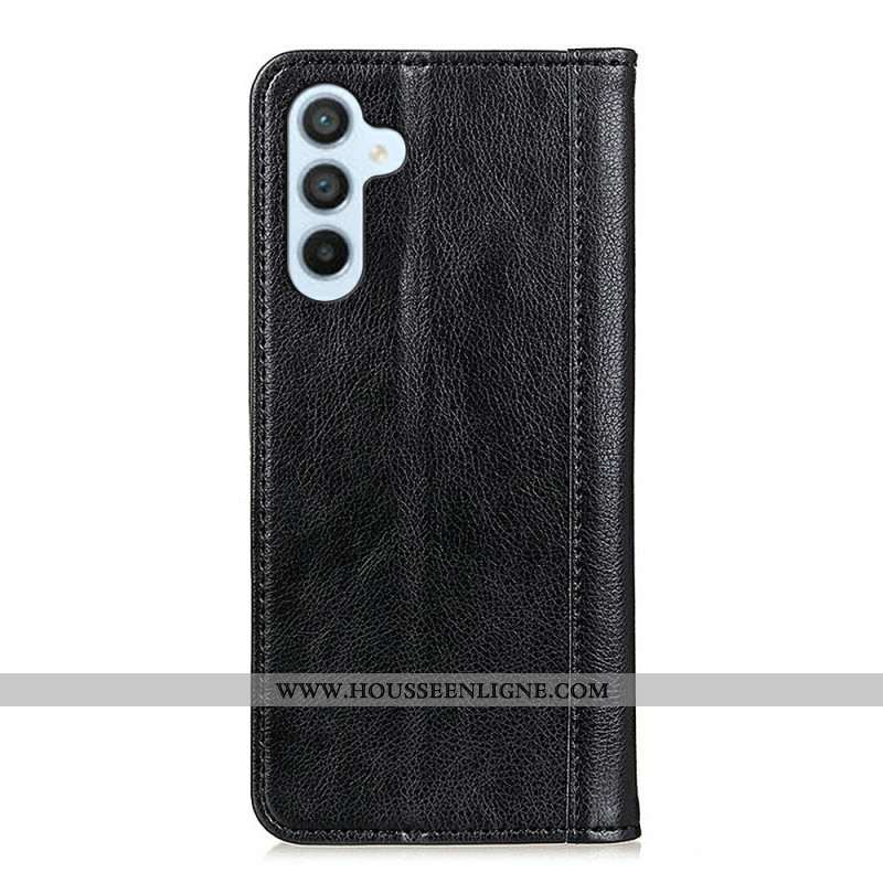 Flip Cover Samsung Galaxy S26 Plus Cuir Fendu