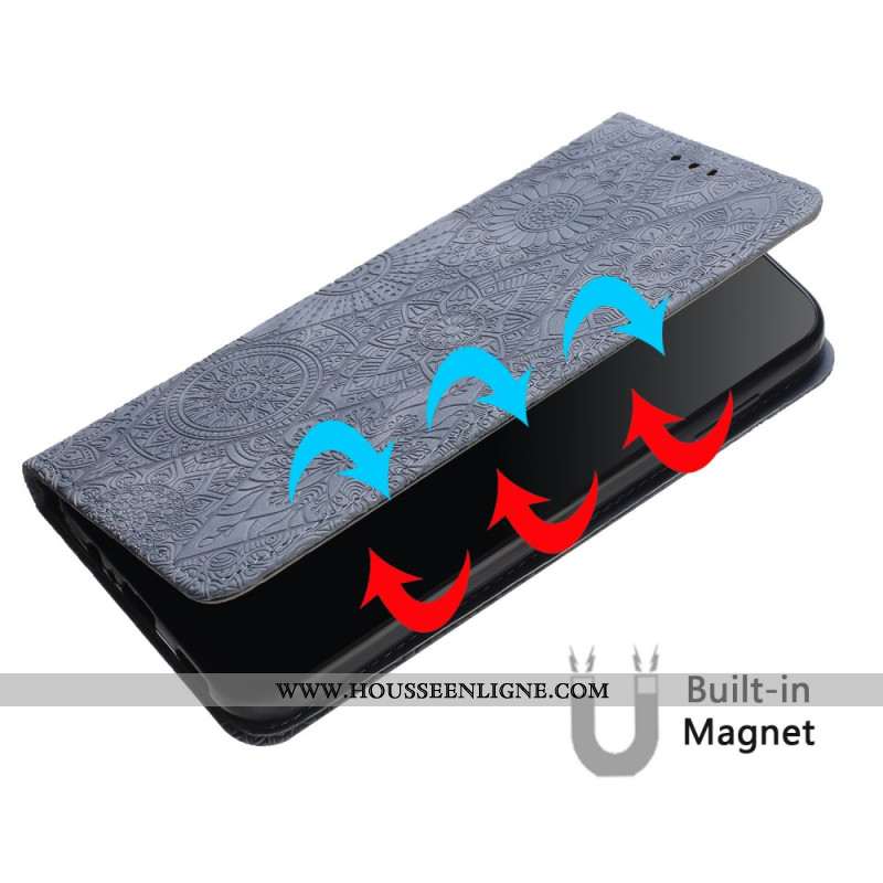 Flip Cover Samsung Galaxy S26 Plus Motif Ethnique