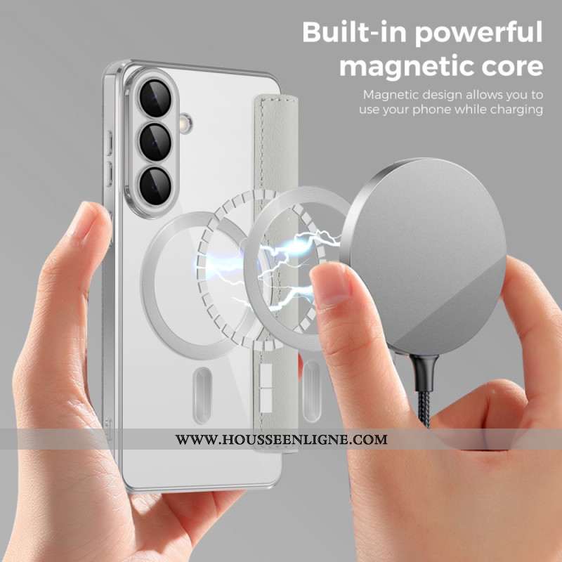 Flip Cover Samsung Galaxy S26 Porte-Cartes RFID et Protection Objectif Matelassée