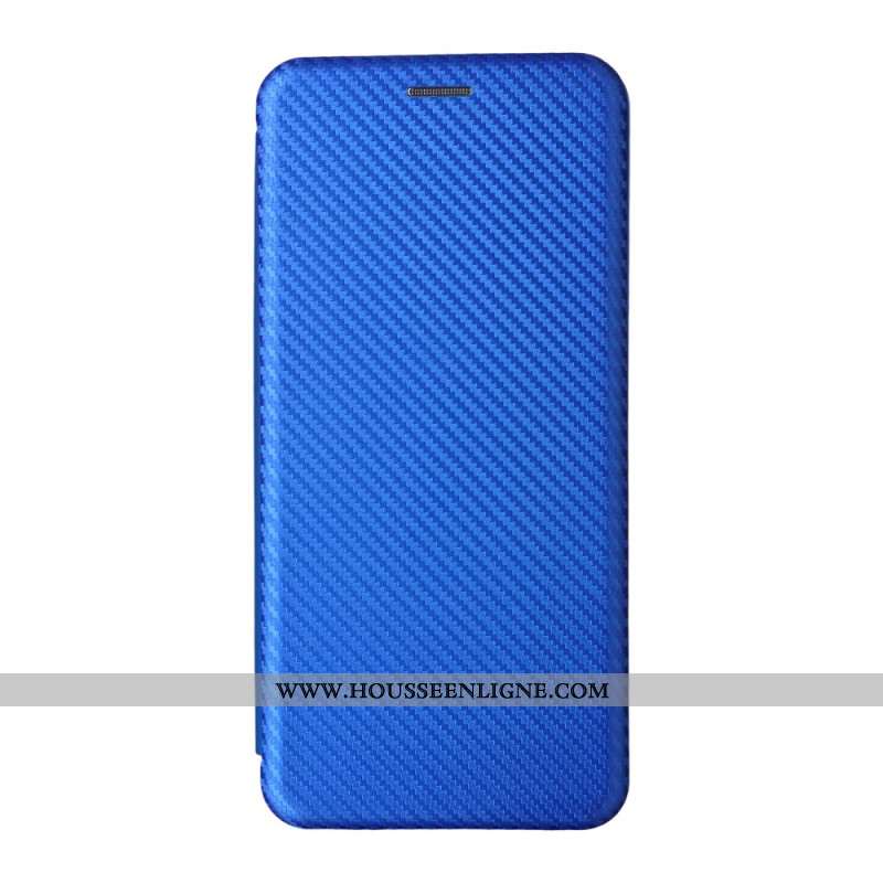 Flip Cover Samsung Galaxy S26 Texture Fibre de Carbone