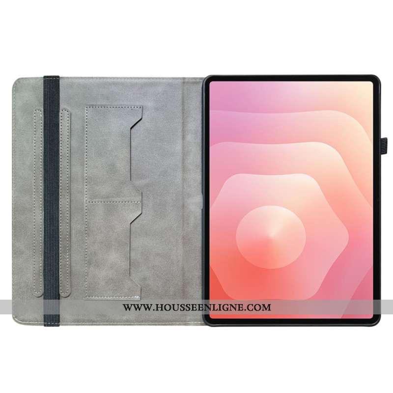 Flip Cover Samsung Galaxy Tab S11 Pivoine Violette