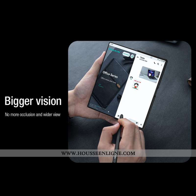 Flip Cover Samsung Galaxy Z Fold 7 Qin Pro Series NILLKIN