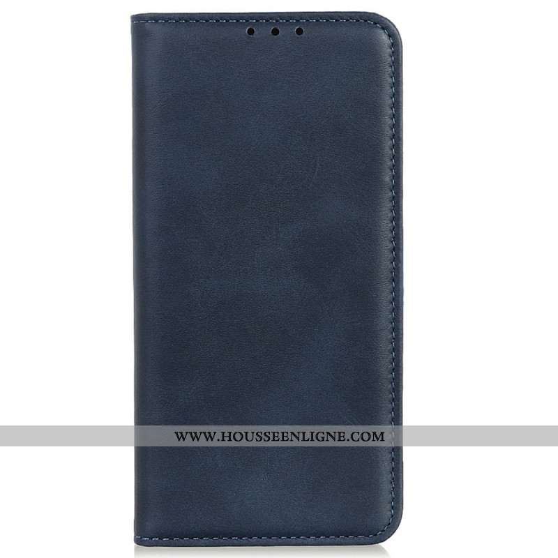 Flip Cover Sony Xperia 1 VII Cuir Fendu Vintage
