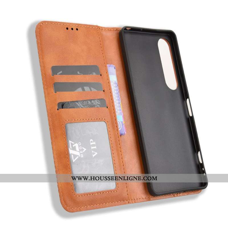 Flip Cover Sony Xperia 1 VII Frise Vintage
