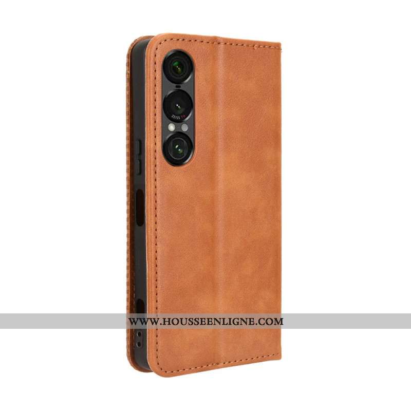 Flip Cover Sony Xperia 1 VII Frise Vintage