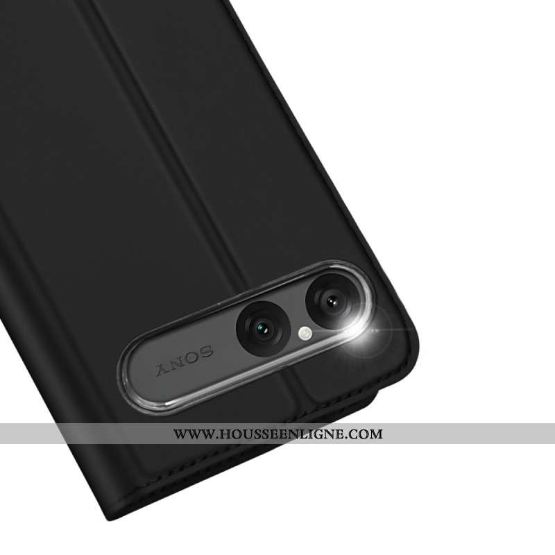 Flip Cover Sony Xperia 10 VII Skin Pro Series DUX DUCIS