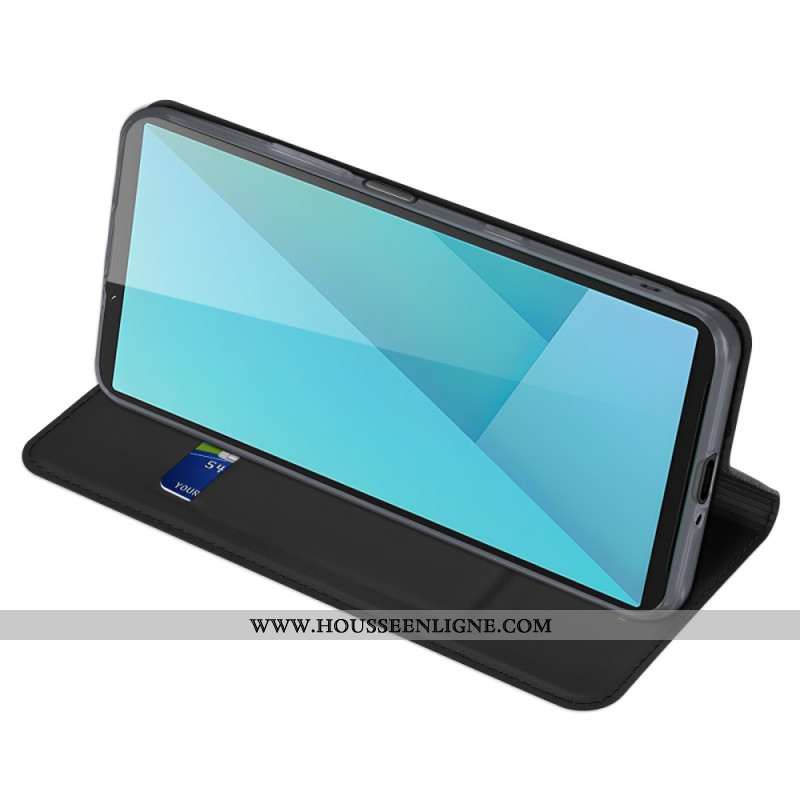 Flip Cover Sony Xperia 10 VII Skin Pro Series DUX DUCIS