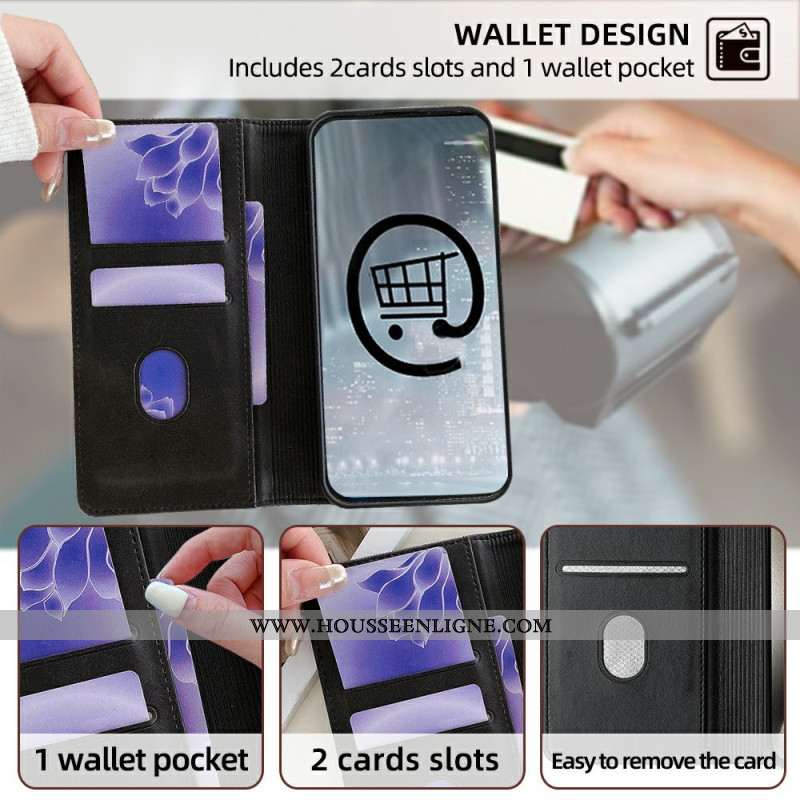 Flip Cover Xiaomi 15 Design Ondulé