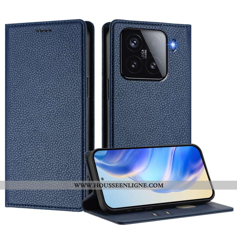 Flip Cover Xiaomi 15 Effet Cuir Blocage RFID
