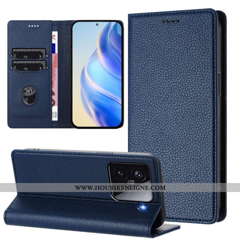 Flip Cover Xiaomi 15 Effet Cuir Blocage RFID