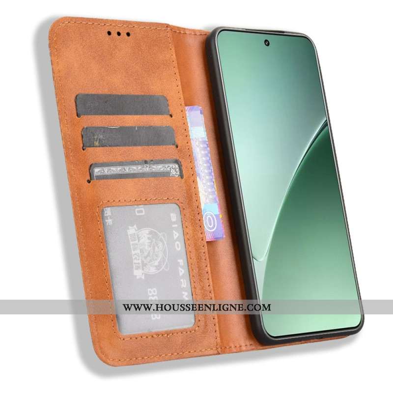 Flip Cover Xiaomi 15 Frise Vintage