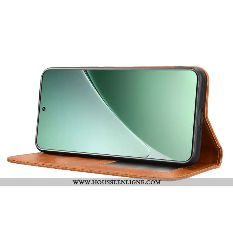 Flip Cover Xiaomi 15 Frise Vintage