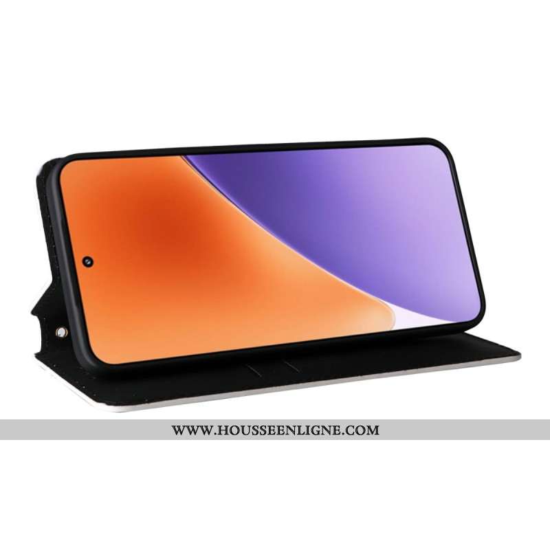 Flip Cover Xiaomi 15 Losanges 3D