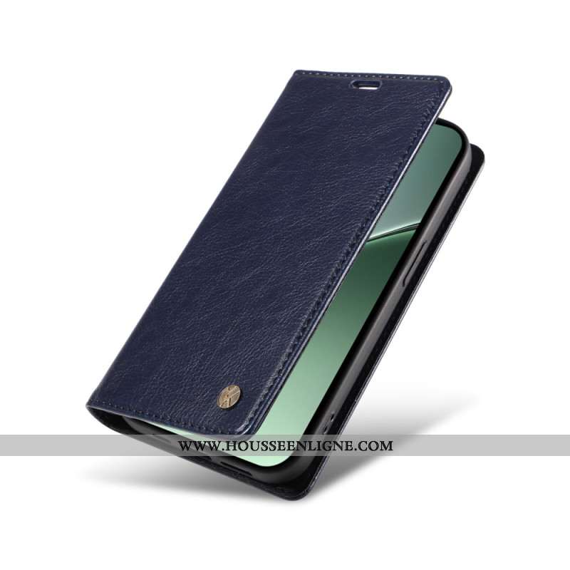 Flip Cover Xiaomi 15 Pro Effet Cuir YIKATU